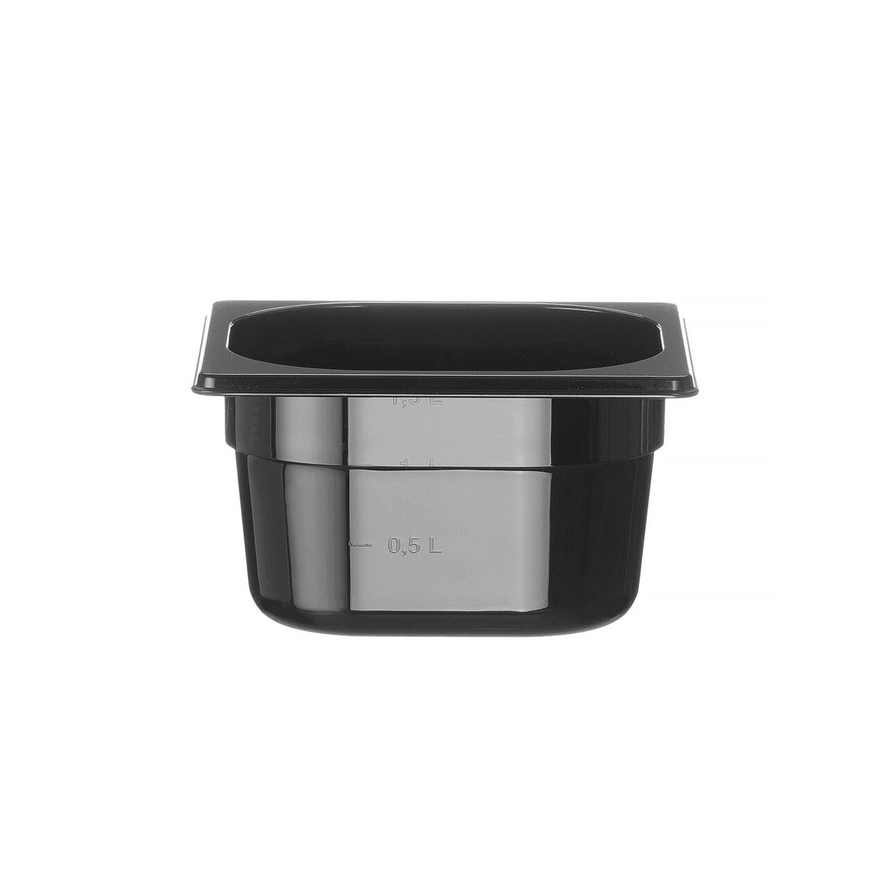 429183343_BIG.jpg Recipient GN 1/6 COOL, HENDI, COOL, GN 1/6, 1,6L, Negru, 176x162x(H)100mm - Image 1