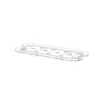 Placă de scurgere pentru recipiente GN COOL, HENDI, COOL, GN 1/3, Transparent, 325x176mm