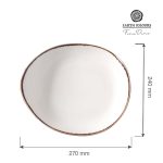 Farfurie Vanilla, 270x240 mm Fine Dine - Image 5